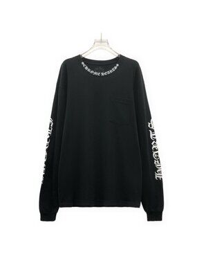 Chrome Hearts Black Cotton Crew Neck Sweatshirt